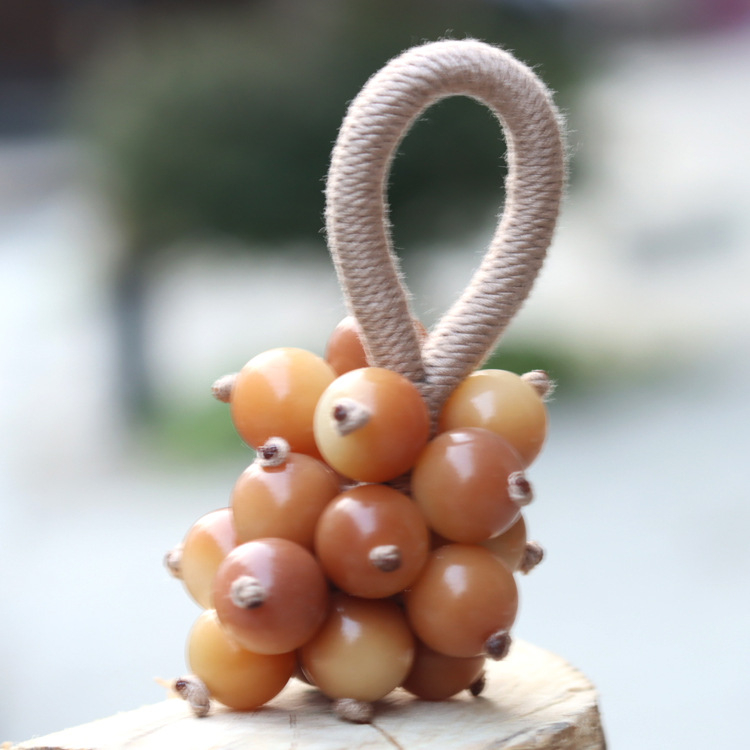 Visići Bodhi korijen privjesak, ručno izrađeno, dizajn loze grožđa, Artistic Circle, zima 2025