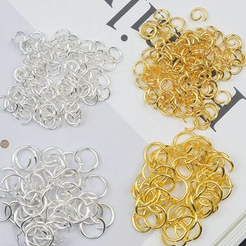 Otvoren spojni prsten za narukvicu – kružni otvoreni prsten (Zima 2023; Kvaliteta plemenitog metala: 10; Oblik proizvoda: Drugo; Vrsta: Drugo; Materijal: Drugo)