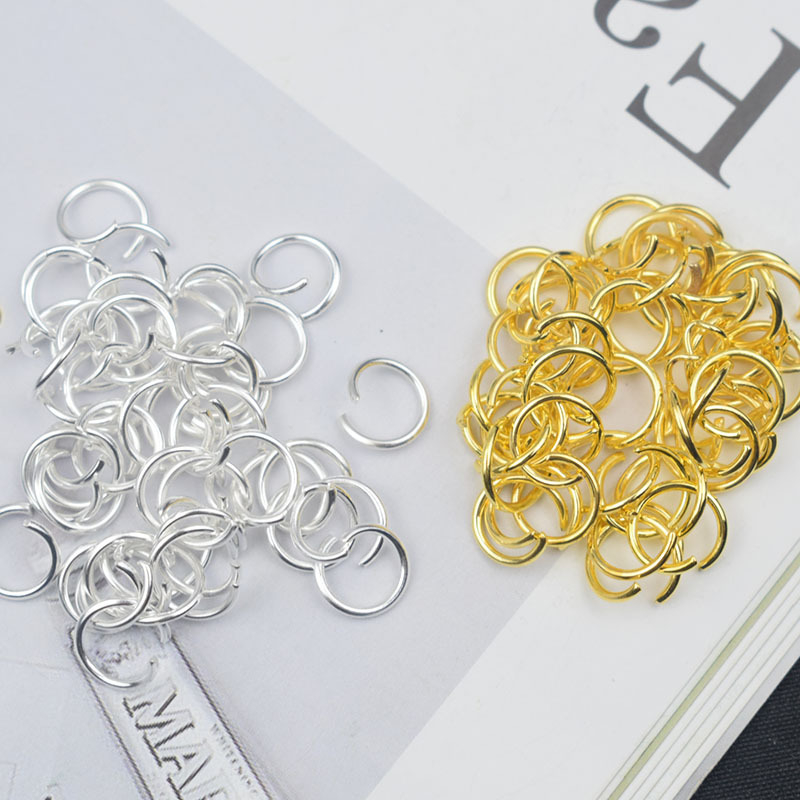 Otvoren spojni prsten za narukvicu – kružni otvoreni prsten (Zima 2023; Kvaliteta plemenitog metala: 10; Oblik proizvoda: Drugo; Vrsta: Drugo; Materijal: Drugo)