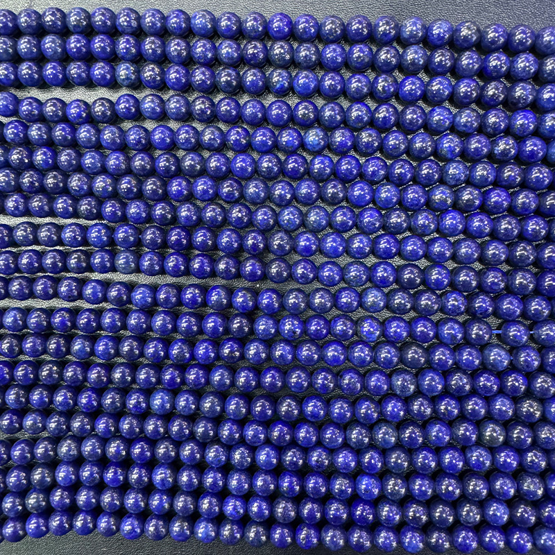 7A prirodni lapis lazuli okrugli perle za DIY narukvicu