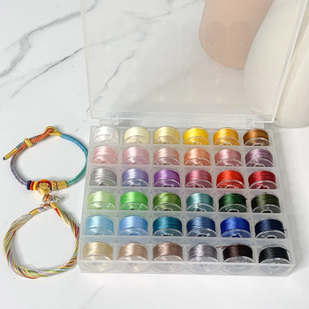 Σετ τριών νημάτων πλεγμένη γραμμή για DIY: σχοινί χειρός και λουράκι