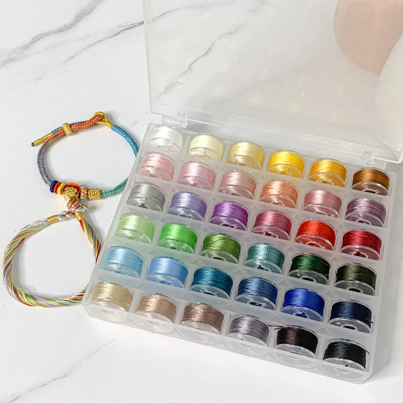 Σετ τριών νημάτων πλεγμένη γραμμή για DIY: σχοινί χειρός και λουράκι