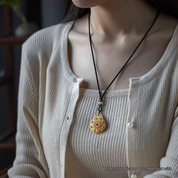 Kaklarota ar pītu auduma auklu, Uformas etniskais stils, literārais retro, izlaišana vasarā 2025 – Xitian Chronicle