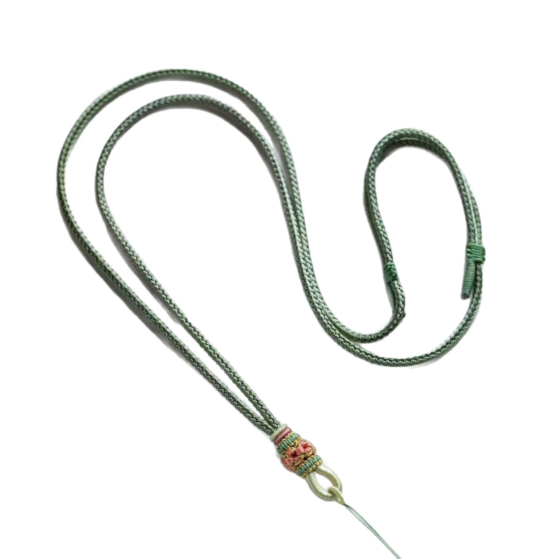 Kaklarota ar pītu auduma auklu, Uformas etniskais stils, literārais retro, izlaišana vasarā 2025 – Xitian Chronicle