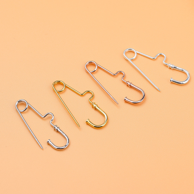 925 sterling srebrni spojni pin za DIY nakit s perlicama — minimalistički metalni dodaci