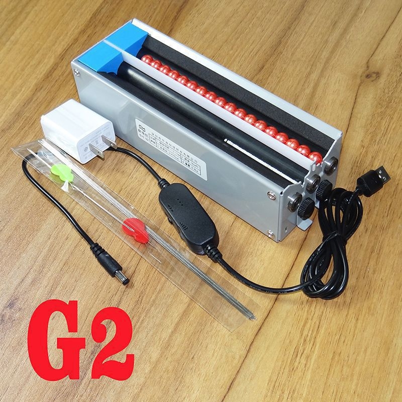 Elektrická navliekačka korálok s viackanálovým systémom (jedno a dvojkanálový), rozdeľovač korálok a automatické zarovnanie ihly