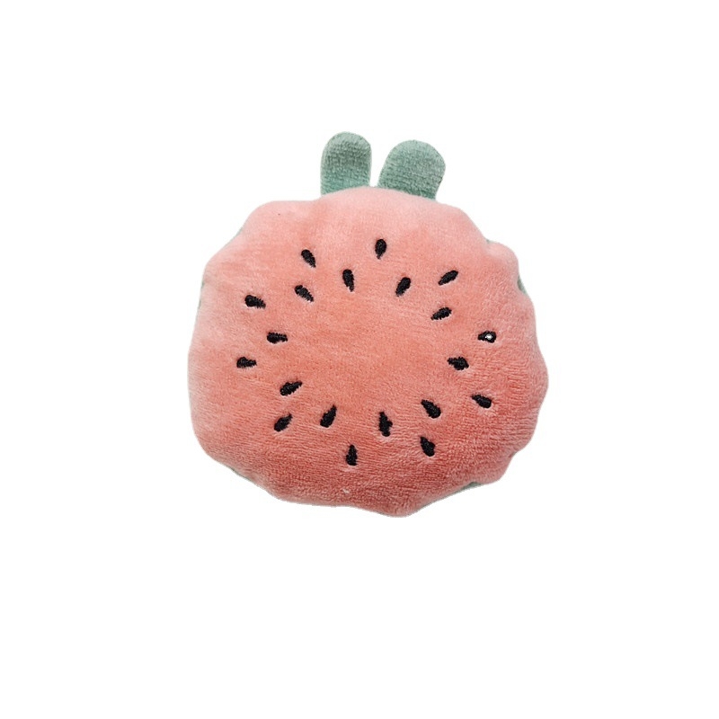 Plušna igračka u obliku voća — dodatak za ručnik za ruke, motivi rotkvica, morska zvijezda i dinja, ručno punjena, ljeto 2022