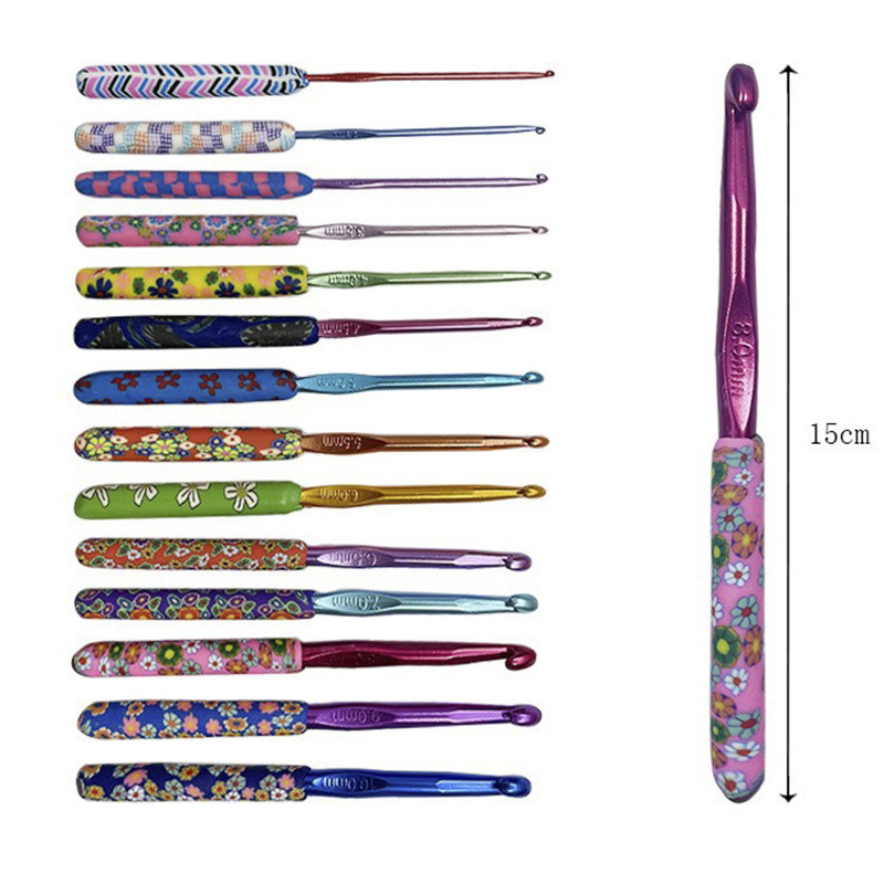 Set de croșete – marca Y.l, 50 buc, greutate totală 275.5 g, stil drăguț