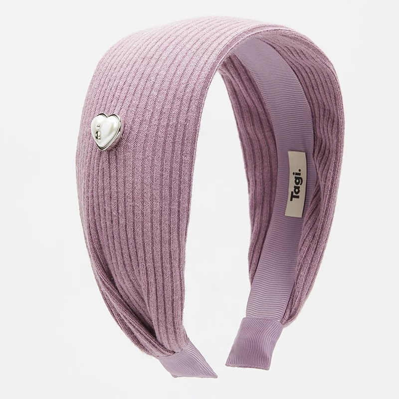 His home Käsitööna valminud laia äärega kudumpeavõru, printsessi stiil, Guangzhou, suvi 2025