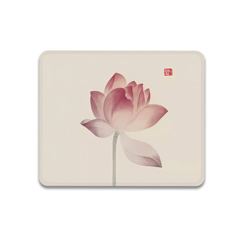 Velika podloga za miš – antički tinta stil, platno, protuklizna, prijenos topline, logotip ispisan