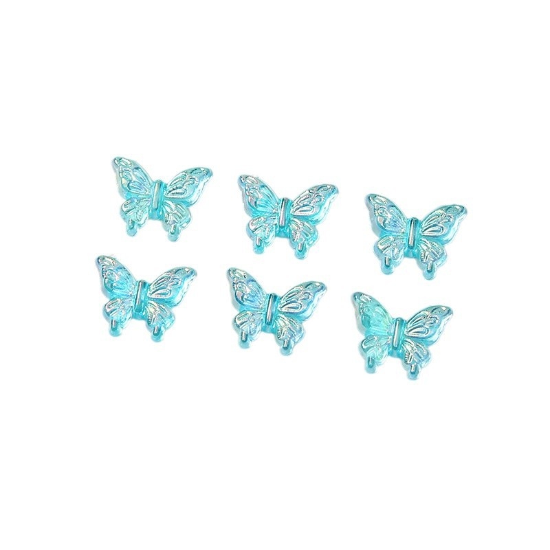 Stickere pentru unghii - Fluture, acrilic/rasină, imprimare, brand Rongyi