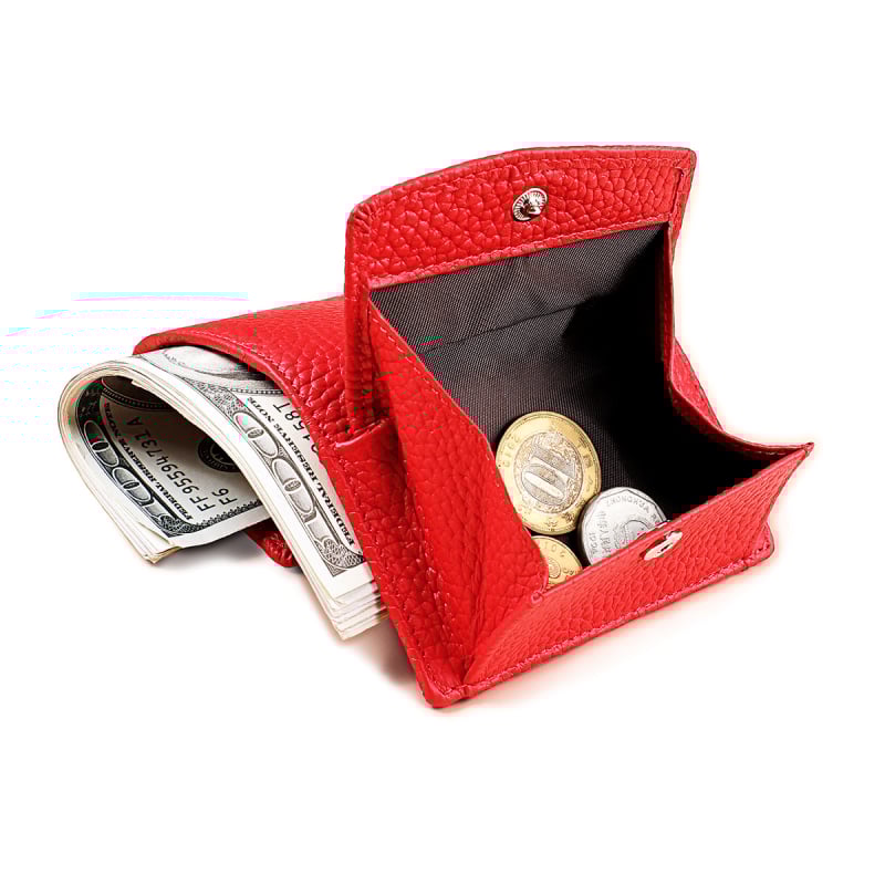 Mündi rahakott ehtne nahk, mudel 3001#, unisex, polüestervooder, MaDonNo