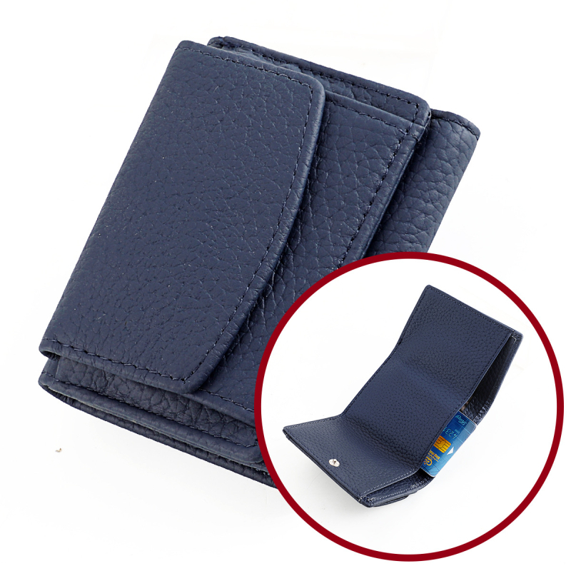 Mündi rahakott ehtne nahk, mudel 3001#, unisex, polüestervooder, MaDonNo