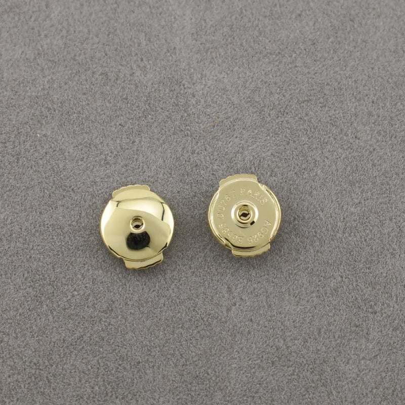 V Gold elektroplatirani disk za uho – UFO dizajn