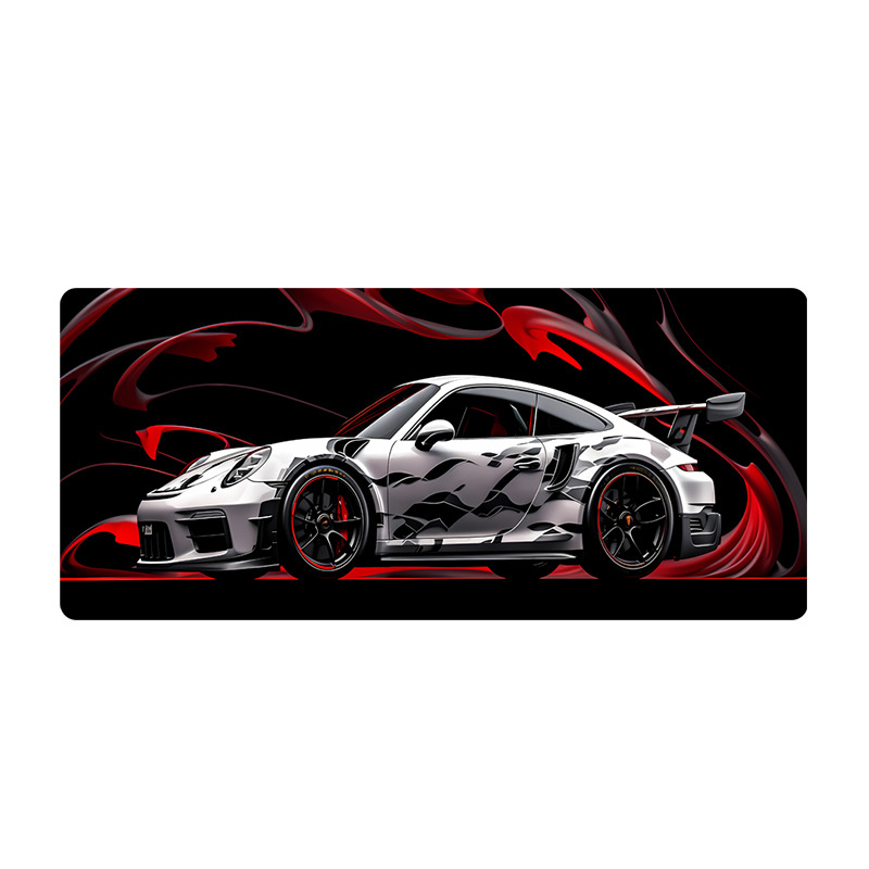 Velika gaming podloga za miš, prirodni kaučuk, protivklizna površina, toplinska transfer tisk, moguće tiskanje logotipa