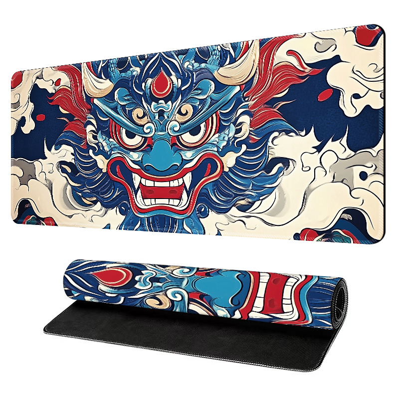 Velika gaming podloga za miš, prirodni kaučuk, protivklizna površina, toplinska transfer tisk, moguće tiskanje logotipa