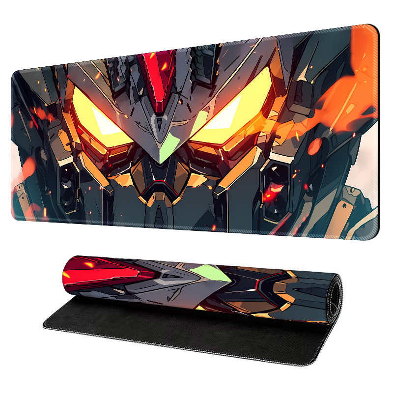 Velika gaming podloga za miš, prirodni kaučuk, protivklizna površina, toplinska transfer tisk, moguće tiskanje logotipa