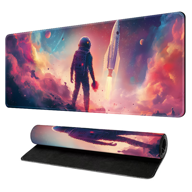 Velika gaming podloga za miš, prirodni kaučuk, protivklizna površina, toplinska transfer tisk, moguće tiskanje logotipa