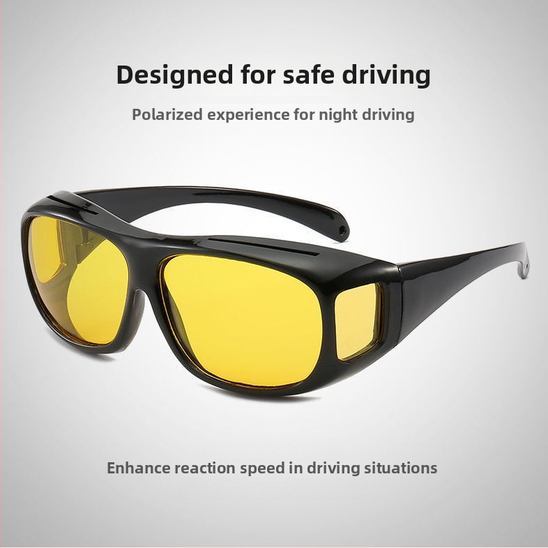 Rattasõiduks ja sõiduks mõeldud päikeseprillid retseptiklipiga – tuulekindlad, peegeldusvastased, unisex