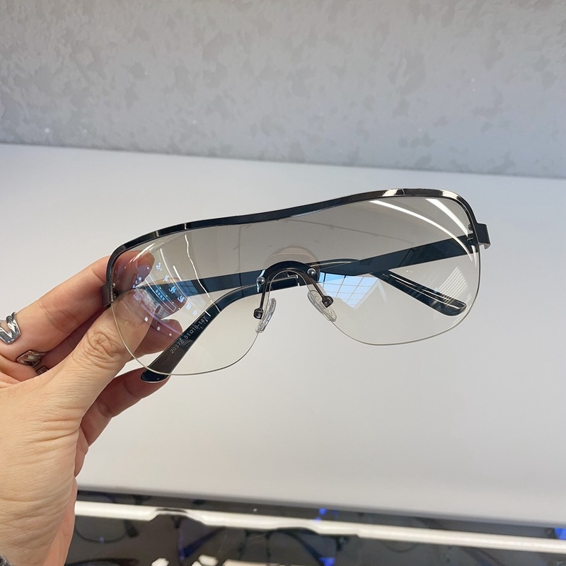 Päev- ja öö rattasõiduks mägironimiseks, tuulekindlad, metallist poole raamiga, mudel CF200378, universaalne, reguleeritavad nina padjad