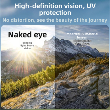 Tuulekindlad jalgrattasilmad, päevase ja öise kasutusega, väljasõitudeks ja matkamiseks, unisex