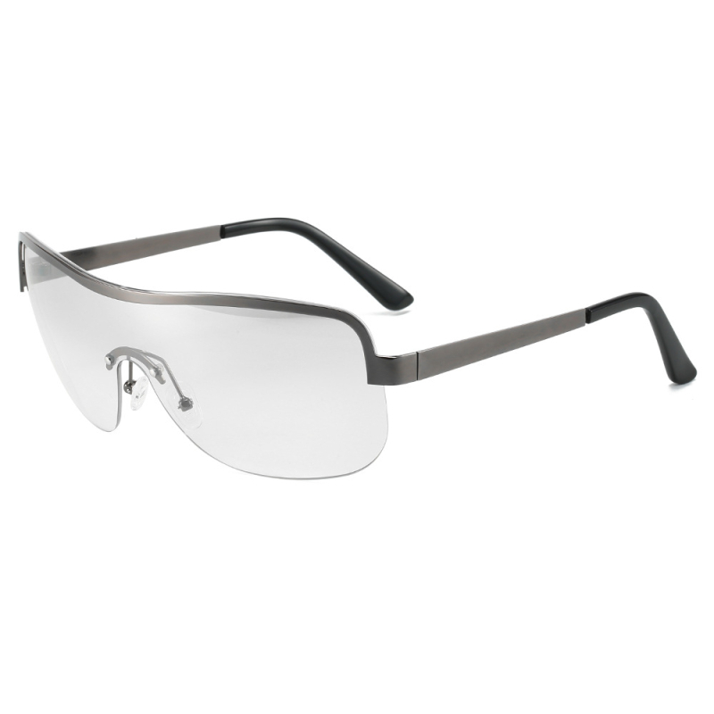 Γυαλιά ορεινής ποδηλασίας ημέρα-νύχτα, μεταλλικός ημικυκλικός σκελετός, μοντέλο CF200378, ρυθμιζόμενα μαξιλαράκια μύτης, unisex