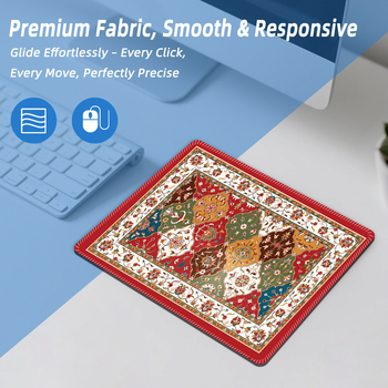 Podloga za miš za uredsku uporabu od prirodne gume, protuklizna površina, toplinski prijenos, mogućnost tiskanja logotipa, OEM prilagođavanje