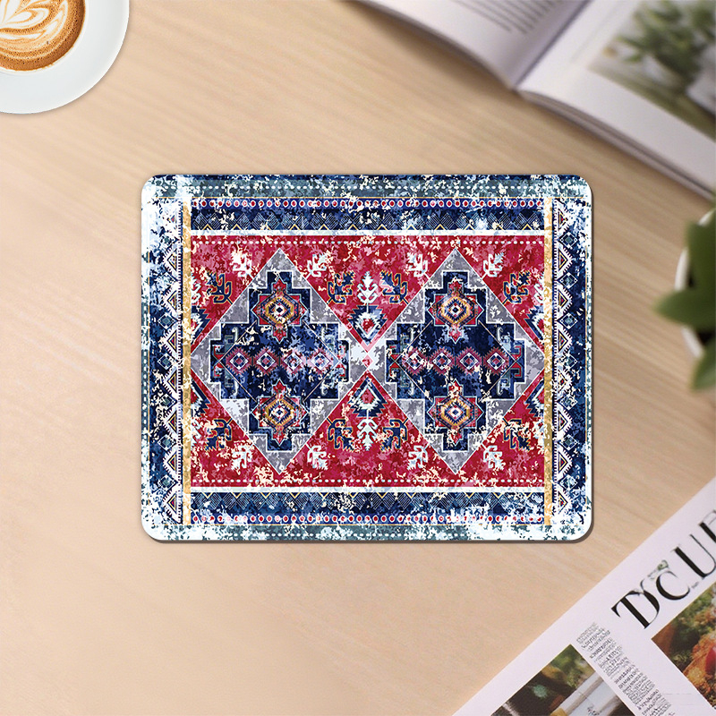 Podloga za miš za uredsku uporabu od prirodne gume, protuklizna površina, toplinski prijenos, mogućnost tiskanja logotipa, OEM prilagođavanje