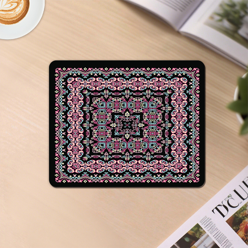 Podloga za miš za uredsku uporabu od prirodne gume, protuklizna površina, toplinski prijenos, mogućnost tiskanja logotipa, OEM prilagođavanje