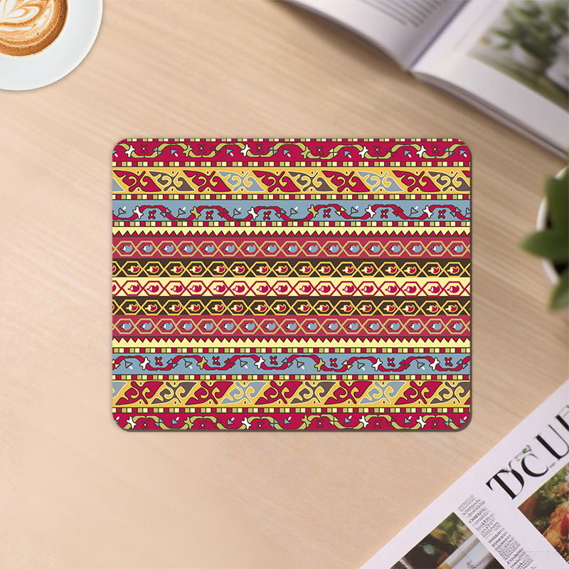 Podloga za miš za uredsku uporabu od prirodne gume, protuklizna površina, toplinski prijenos, mogućnost tiskanja logotipa, OEM prilagođavanje