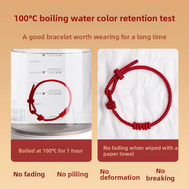 Гривна с мъниста – ръчно плетена въжена гривна, DIY полупродукт, унисекс, Лято 2025