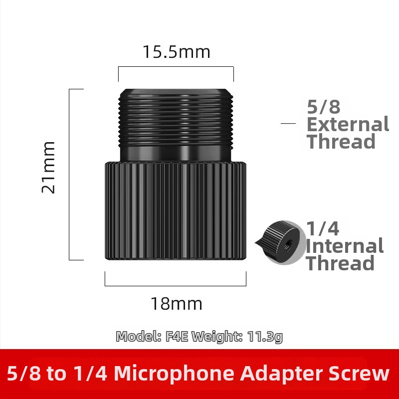Алуминиев винт за конвертиране към гореща обувка, диск 1/4-инчов, двойно-слойна конструкция