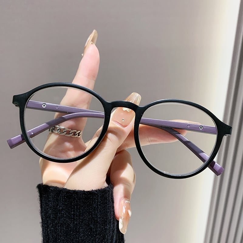 Γυαλιά ανάγνωσης με προστασία από μπλε φως, πλήρες πλαίσιο, σκελετός TR90, οβάλ σχήματος