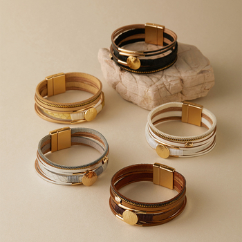 Rokā darināta rokas rotaslieta – vintage sievietes stilā, sakausējums, galvanizēts pārklājums, drukāts logotips, pielāgošana pieejama