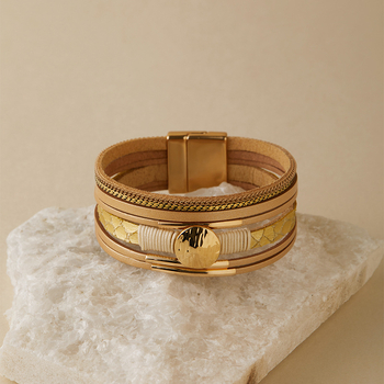 Rokā darināta rokas rotaslieta – vintage sievietes stilā, sakausējums, galvanizēts pārklājums, drukāts logotips, pielāgošana pieejama