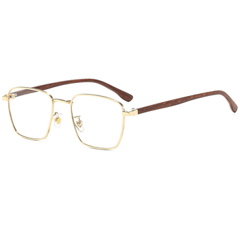 Γυαλιά ανάγνωσης με προστασία από μπλε φως, PC φακοί, πλήρης σκελετός, μεταλλικός και PC σκελετός, τετράγωνο σχήμα