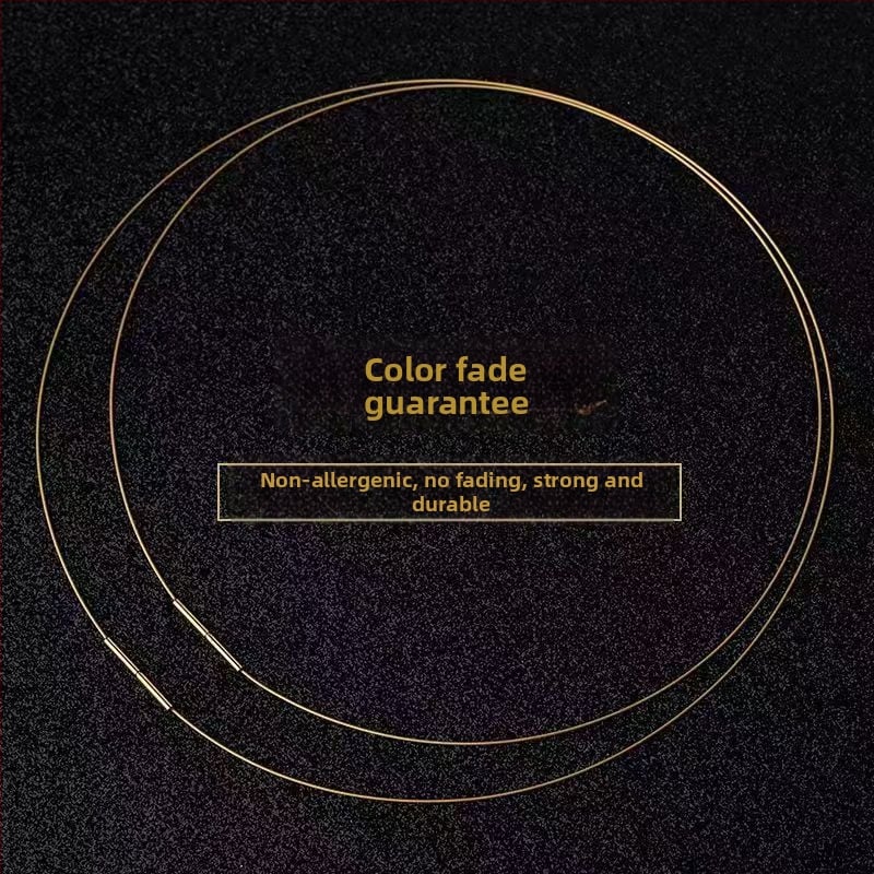 Kaelakee, geomeetriline, mitmekihiline roostevabast terasest madu-kett ja titaniumpuust ripats