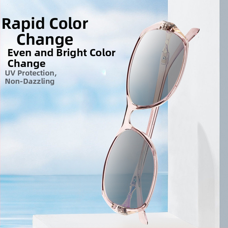 Γυαλιά ανάγνωσης με ευφυείς φωτοευαίσθητους φακούς που αλλάζουν χρώμα, προοδευτικά, ultra-light, όλα-σε-ένα γυαλιά ηλίου • φακοί PC • σκελετός PC μέταλλο • προστασία UV • προστασία από μπλε φως