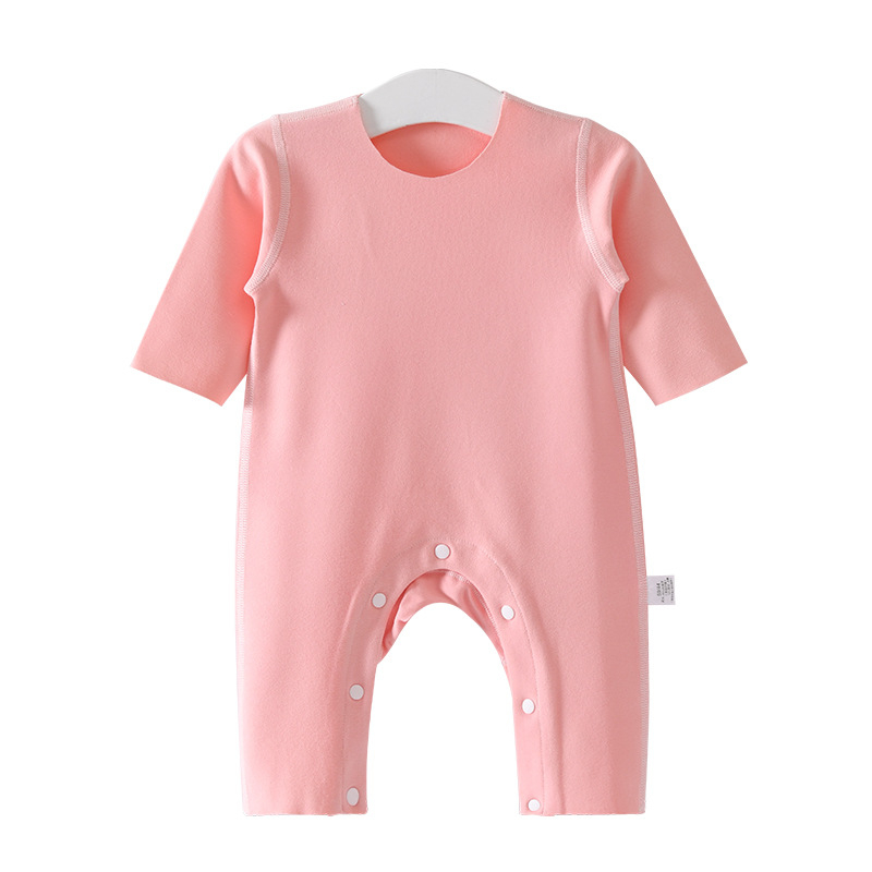Beba topli jednodijelni kombinezon za zimu, dugi rukav, pulover stil, De Velvet materijal, 5% elastan, za novorođenčad 0–12 mjeseci