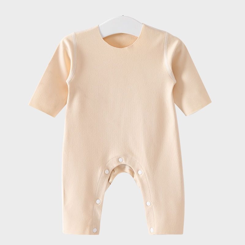 Beba topli jednodijelni kombinezon za zimu, dugi rukav, pulover stil, De Velvet materijal, 5% elastan, za novorođenčad 0–12 mjeseci