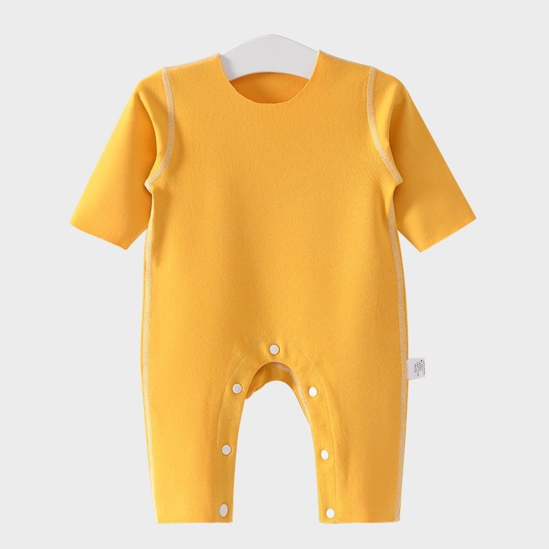 Beba topli jednodijelni kombinezon za zimu, dugi rukav, pulover stil, De Velvet materijal, 5% elastan, za novorođenčad 0–12 mjeseci