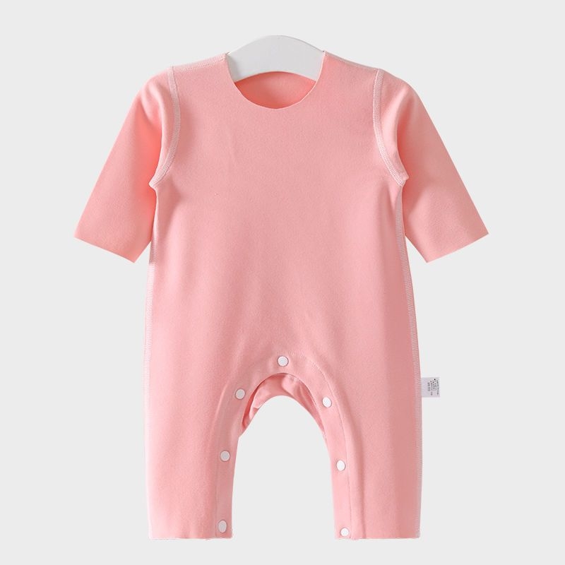 Beba topli jednodijelni kombinezon za zimu, dugi rukav, pulover stil, De Velvet materijal, 5% elastan, za novorođenčad 0–12 mjeseci