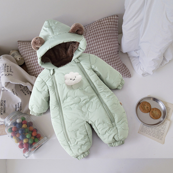 Dječji zimski prešivani kombinezon, unisex, na zip