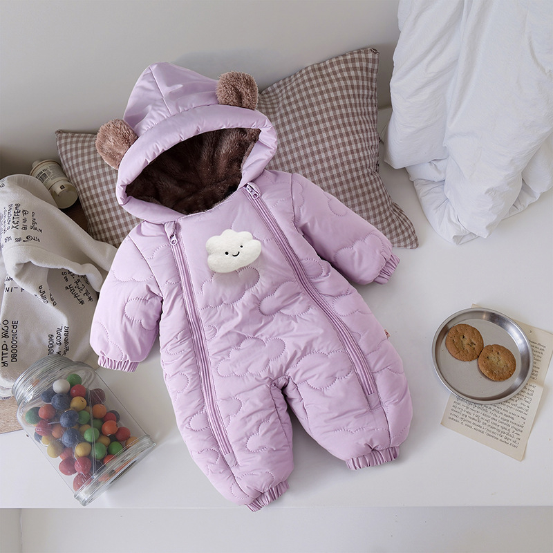 Dječji zimski prešivani kombinezon, unisex, na zip
