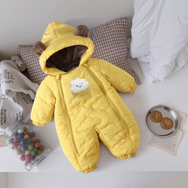 Dječji zimski prešivani kombinezon, unisex, na zip
