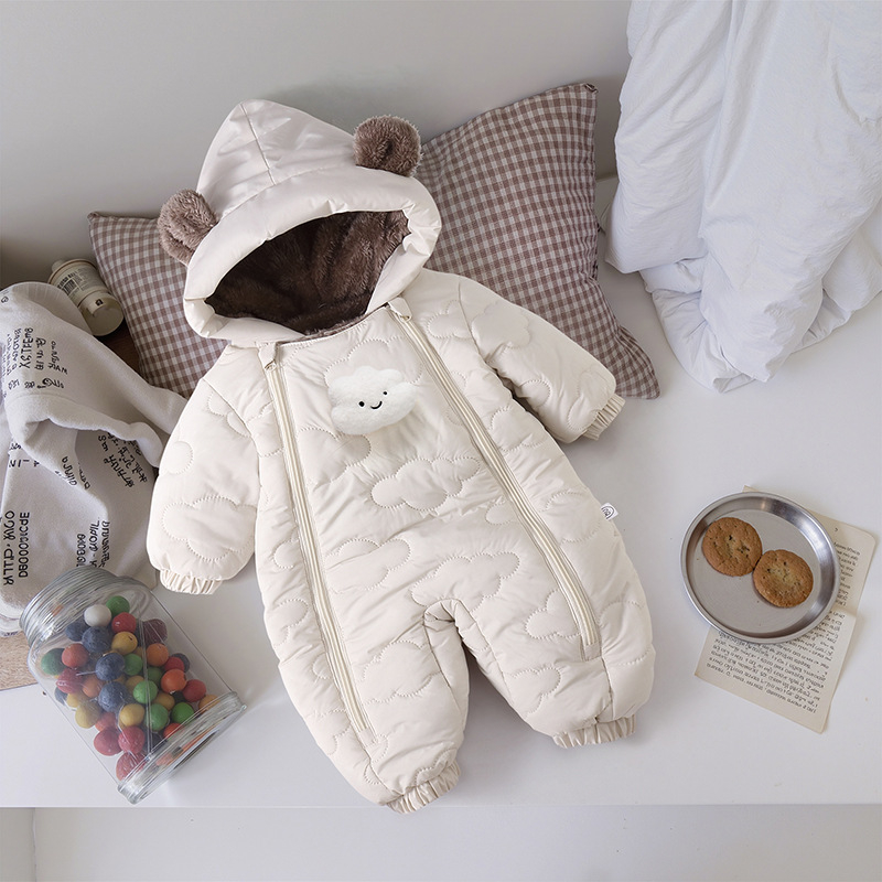 Dječji zimski prešivani kombinezon, unisex, na zip