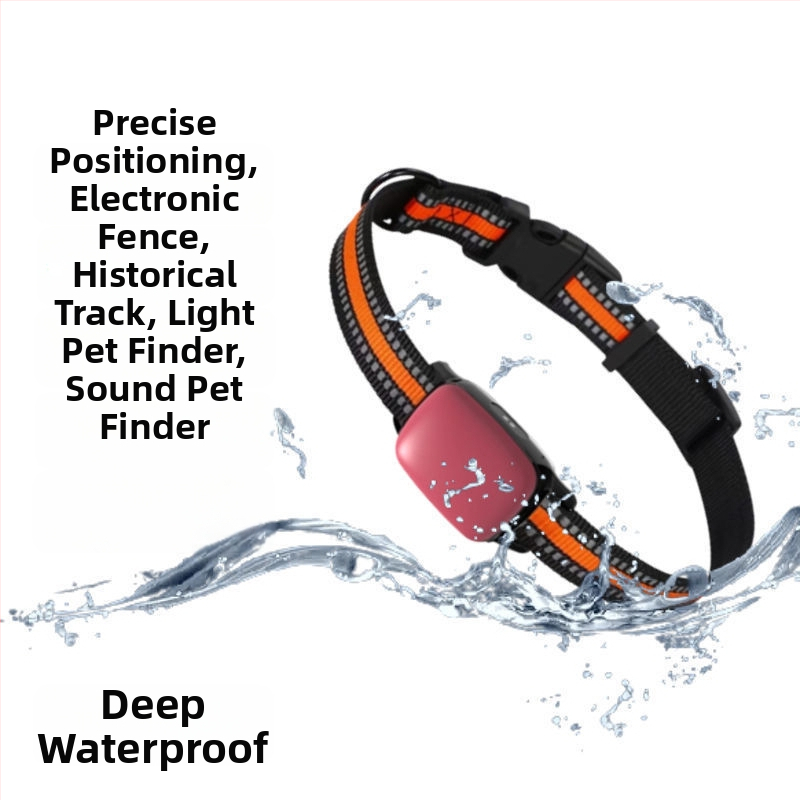 GPS siksna mājdzīvniekiem (suņiem un kaķiem) ar attālo satelītu izsekošanu un pretzaudēšanas funkciju