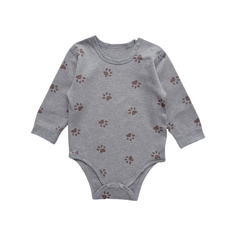 BeBe romper za novorođenčad, unisex, dugi rukavi, 95% pamuk, pogodno za proljeće, jesen i zimu