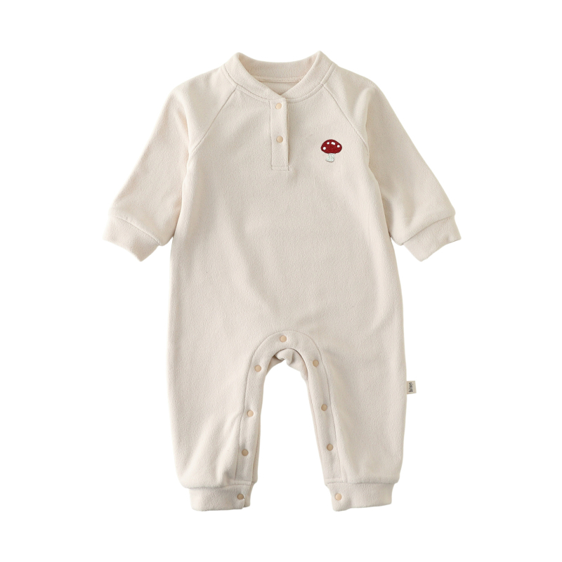 Zimski overal za bebe, unisex, dugi rukavi, jednostruko kopčanje, 100% poliester, uzrast 1–3 godine