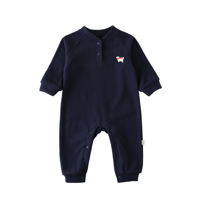 Zimski overal za bebe, unisex, dugi rukavi, jednostruko kopčanje, 100% poliester, uzrast 1–3 godine
